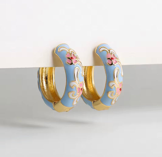 Vintage Flower earrings
