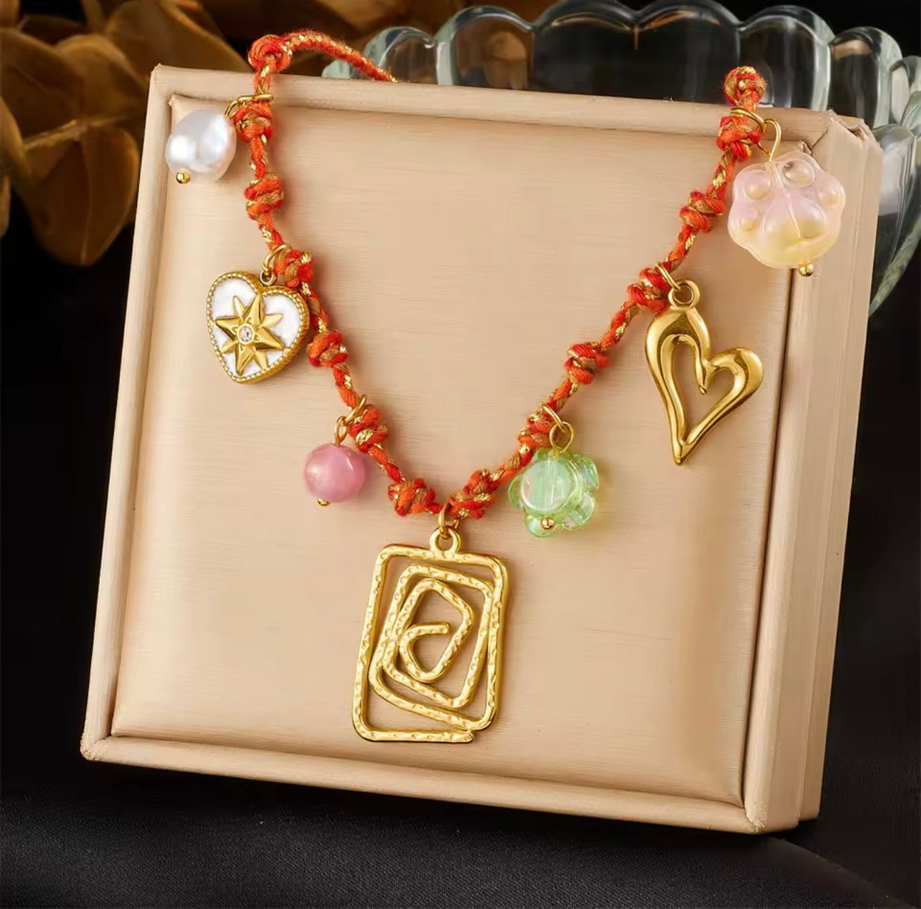 Sun Heart Ocean Necklace