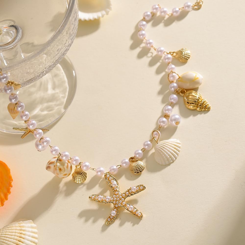 Bohemian Conch Shell Starfish