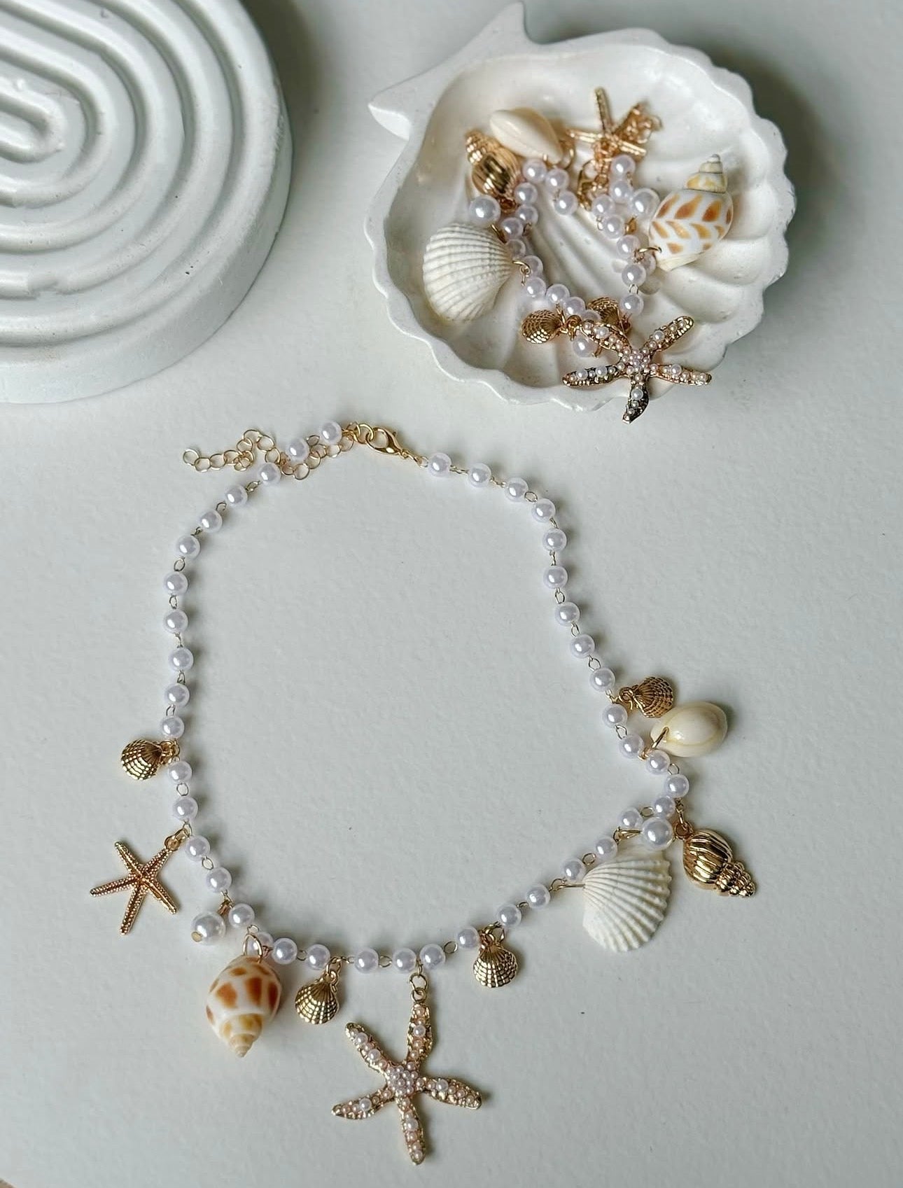 Bohemian Conch Shell Starfish