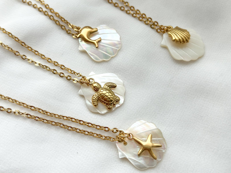 Shell Starfish Necklace